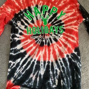 christmas simply southern long sleeve!!